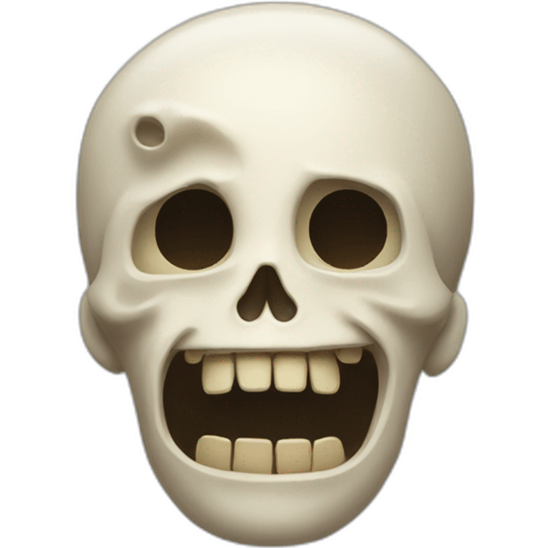 surprised-Bone-man emoji