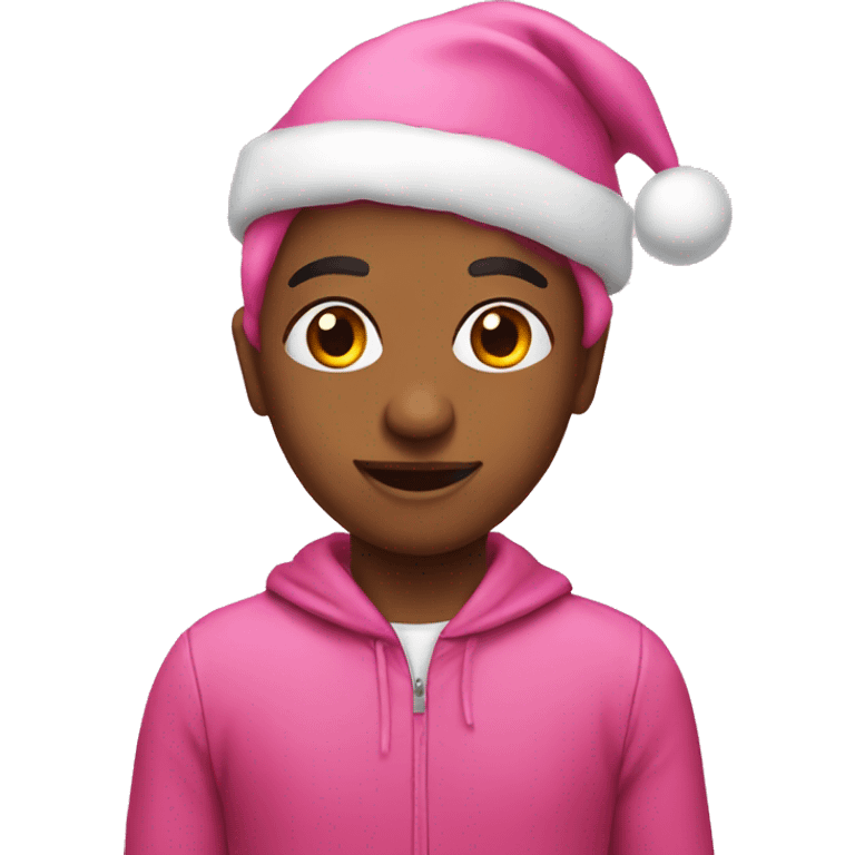 Pink Christmas  emoji