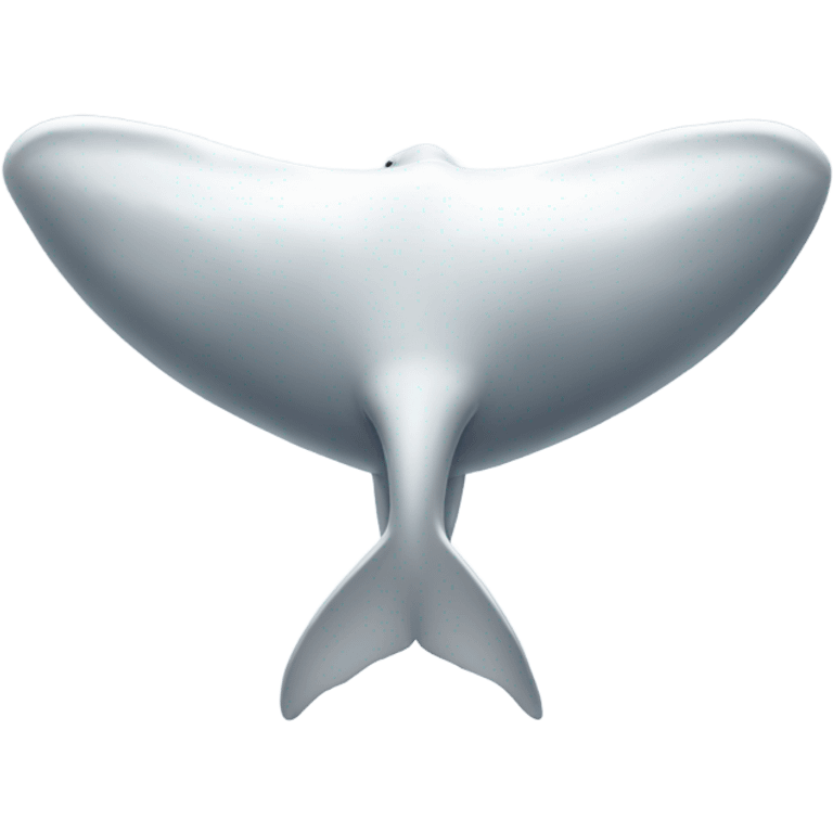 white whale , underside emoji