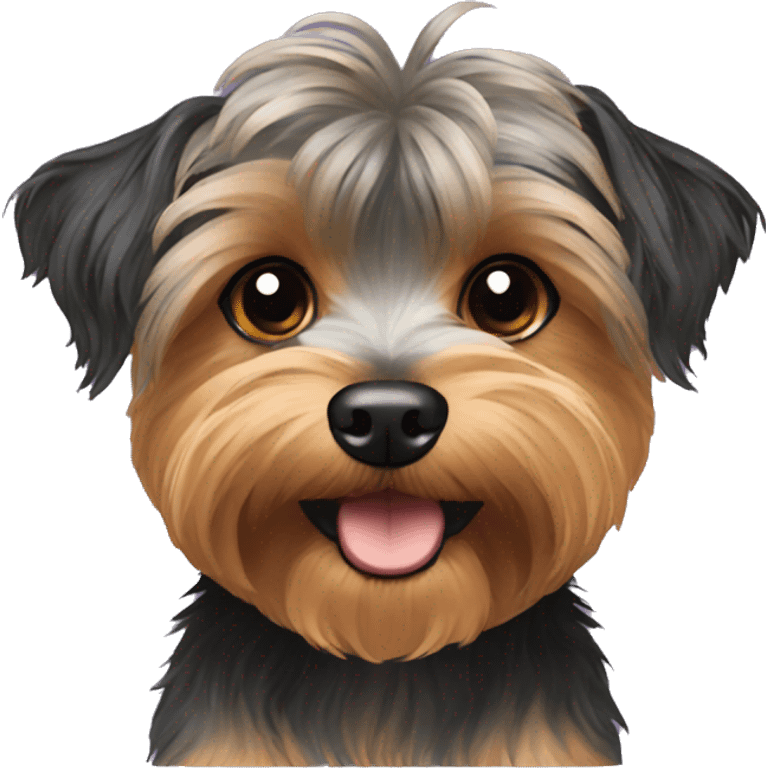 Yorkie poo emoji