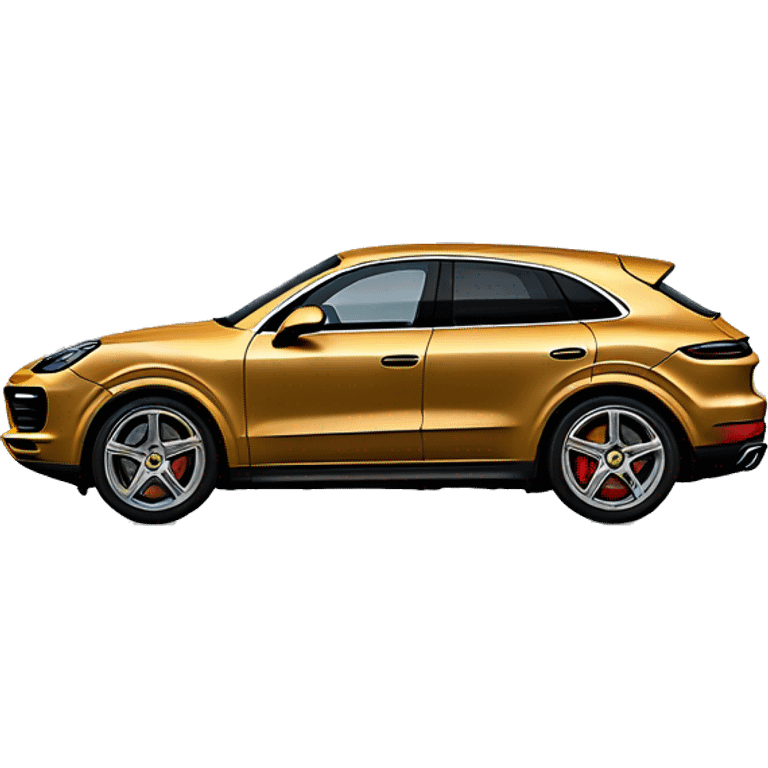 Porsche cayenne turbo coupe  emoji