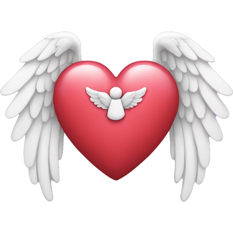 heart with angel wings emoji