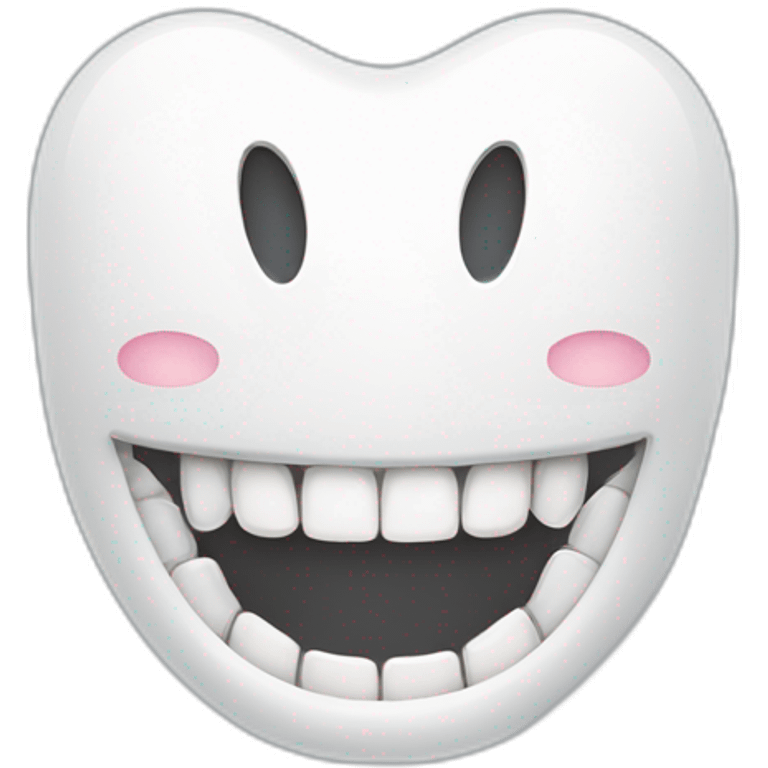 Dental whitening emoji