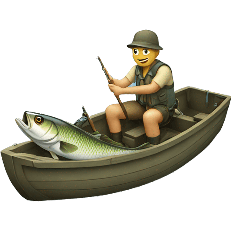 Fishing emoji