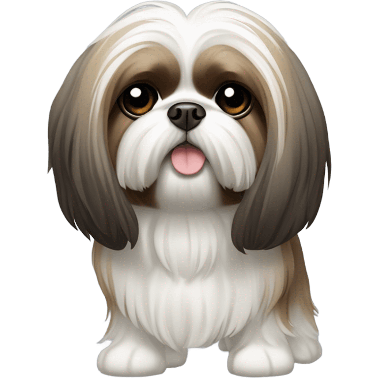 Dog shih tuu emoji