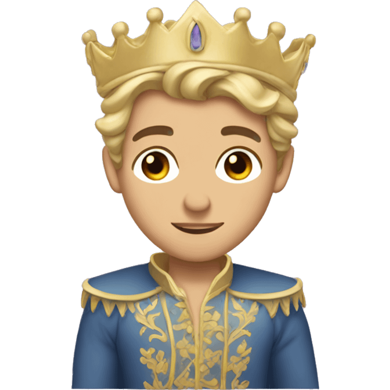 Sleepin beauty prince  emoji