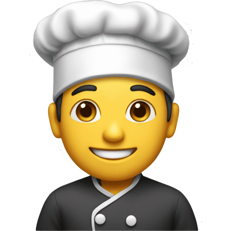 The cook is cooking emoji