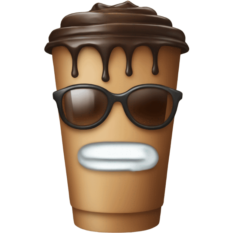 Coffee iced emoji