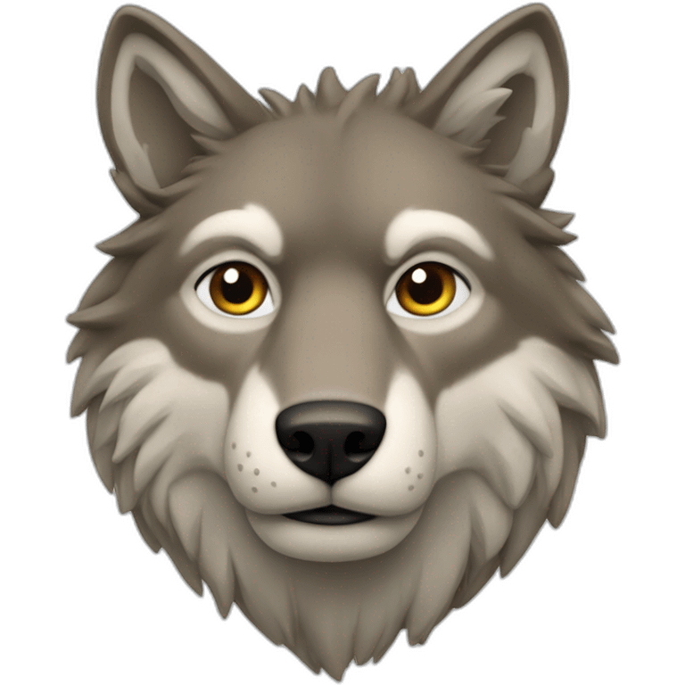 Marteau sur un loup emoji