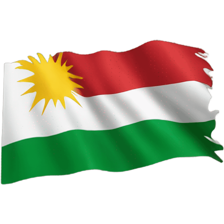 Kurdistan flag emoji