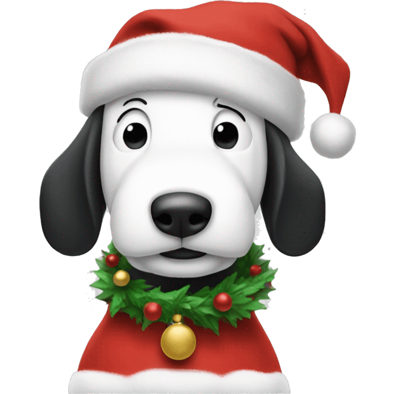 Snoopy Christmas  emoji