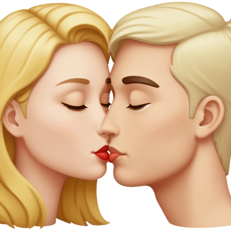 Kissing emoji