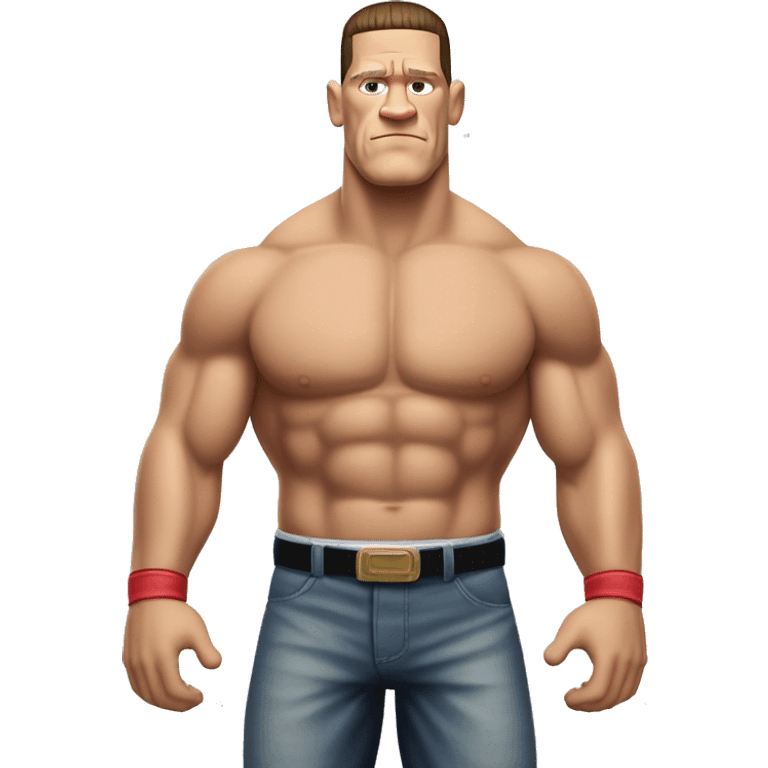 john cena wwe full body emoji