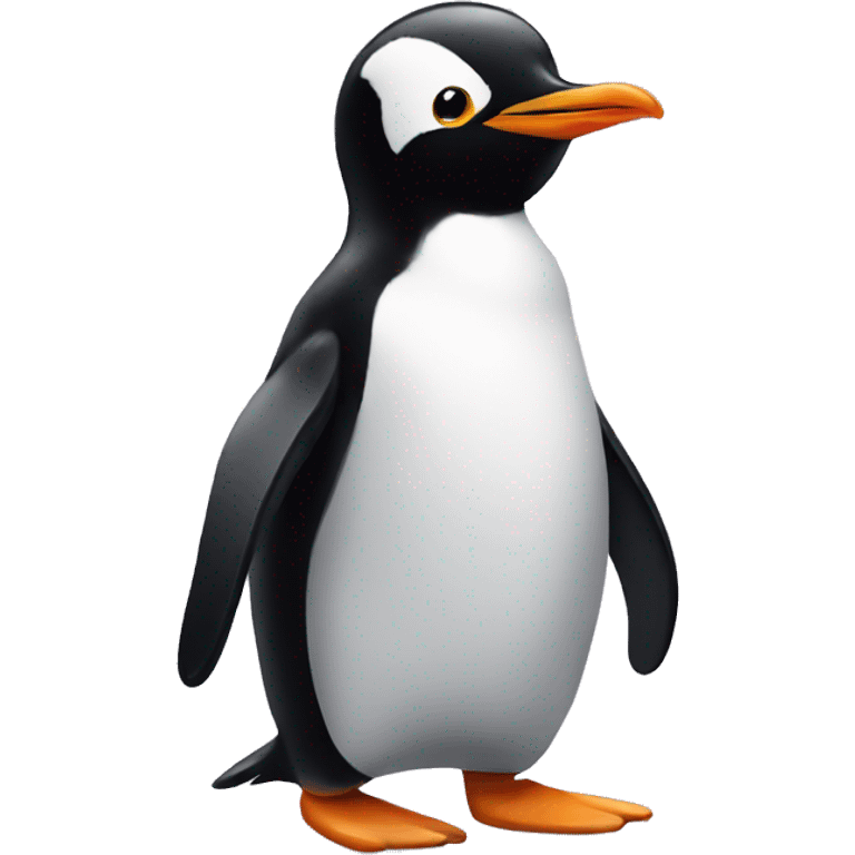 Flirty penguin  emoji