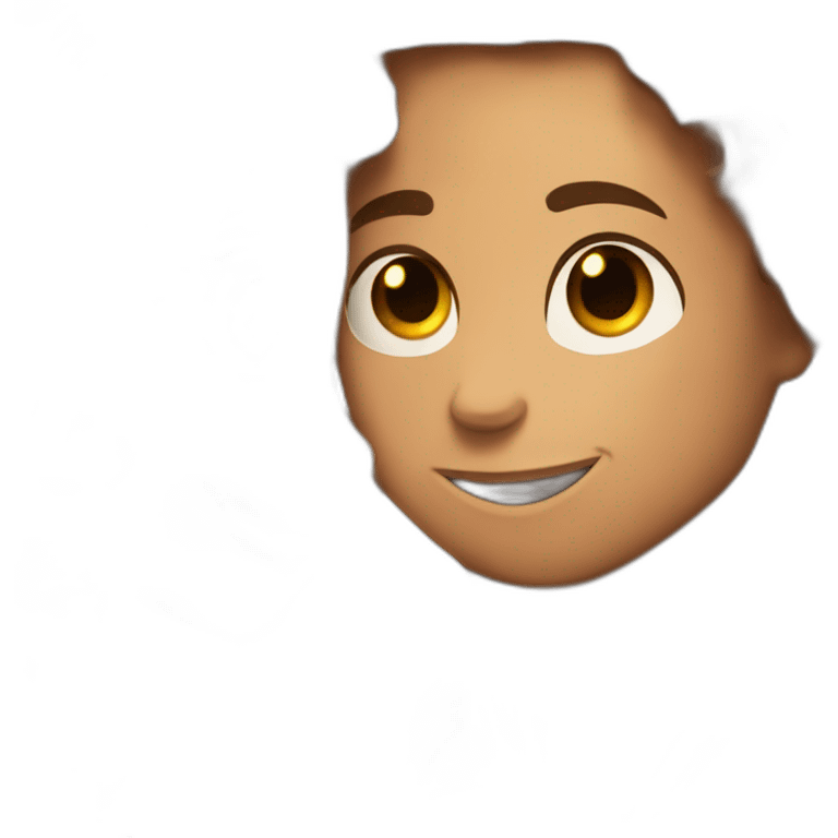 Hug between a polynesian guy with straight hair and a long curly light brown hair woman emoji