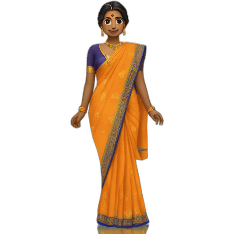 saree emoji