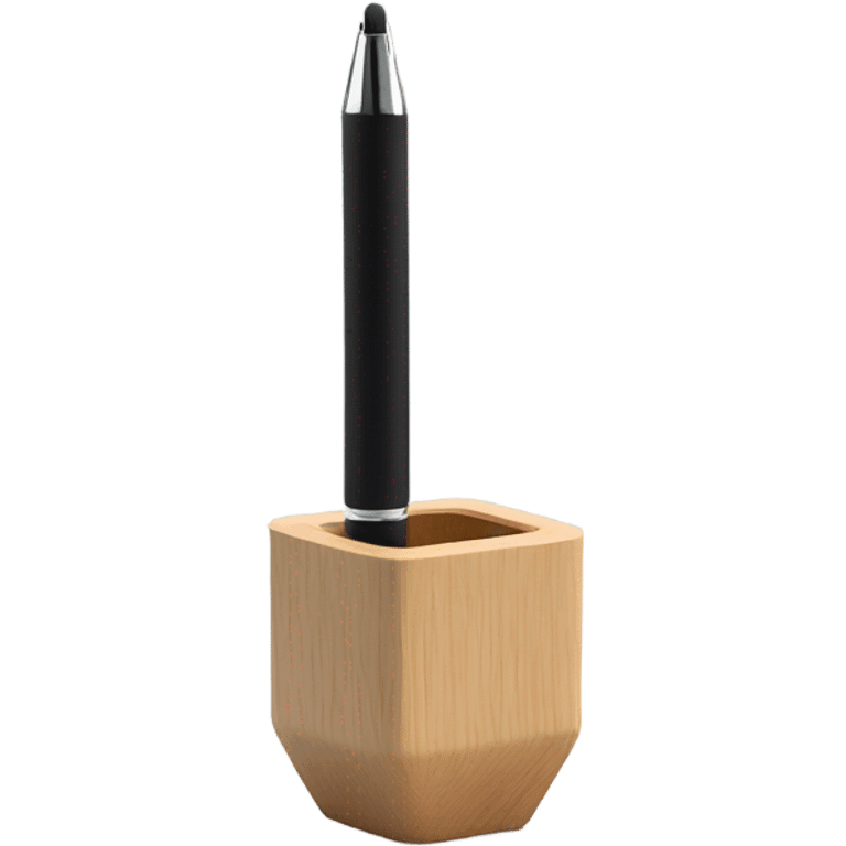 modern pen holder emoji