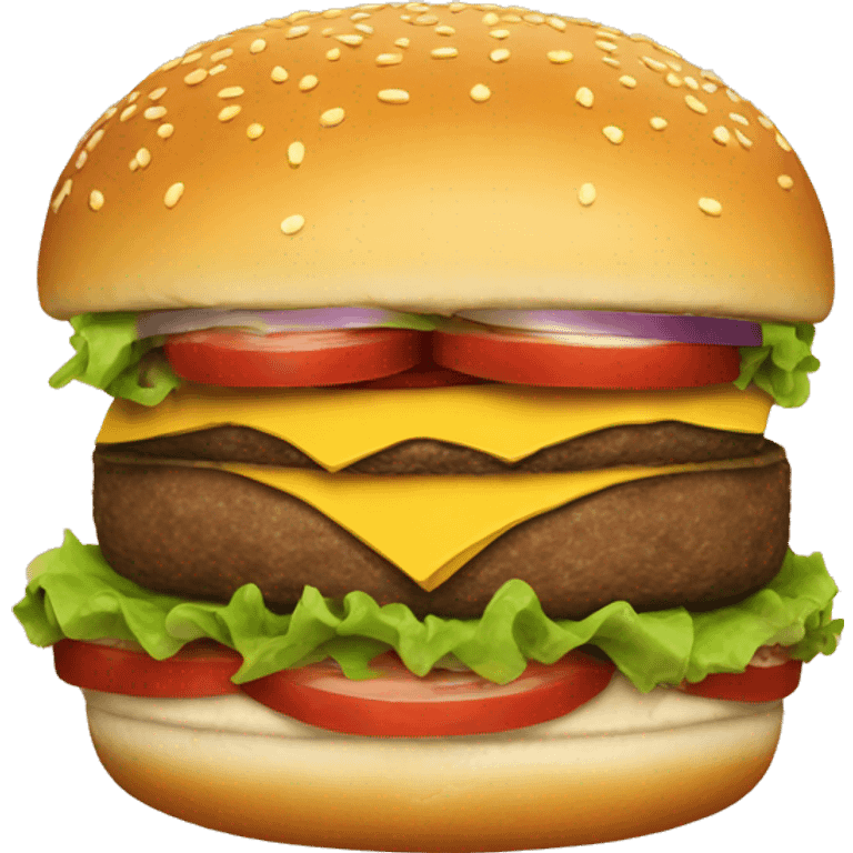 Burger emoji