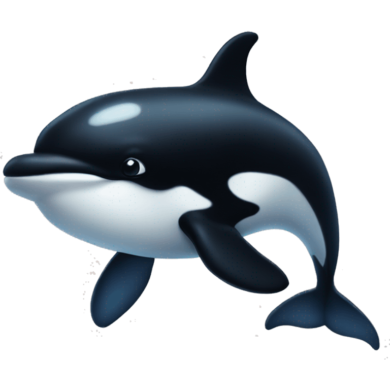 cute killer whale emoji