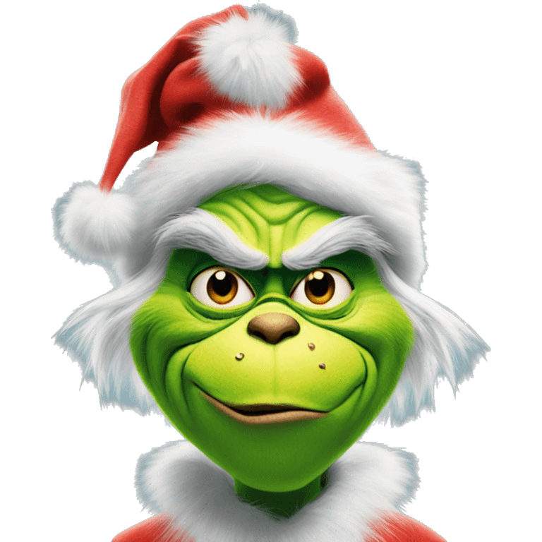 The grinch emoji