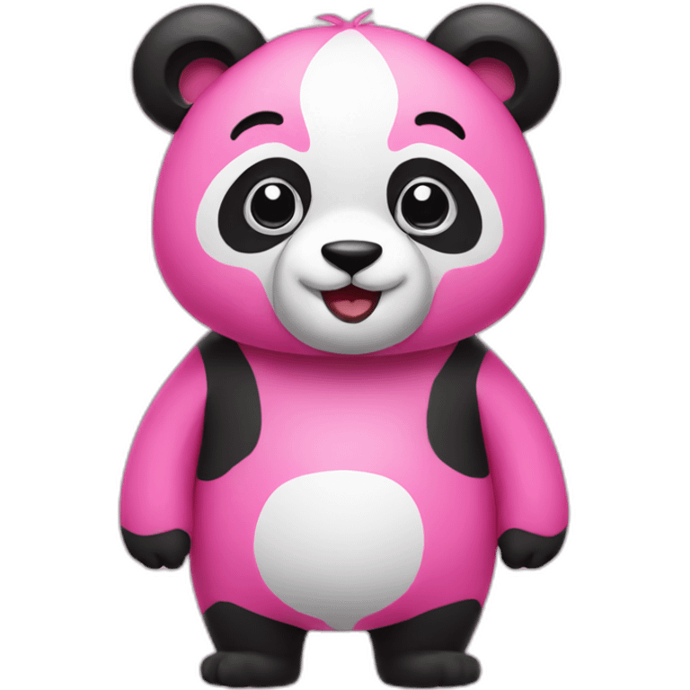 pink panda emoji