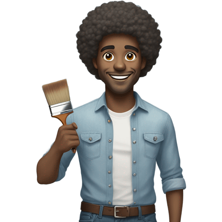 bob ross  emoji