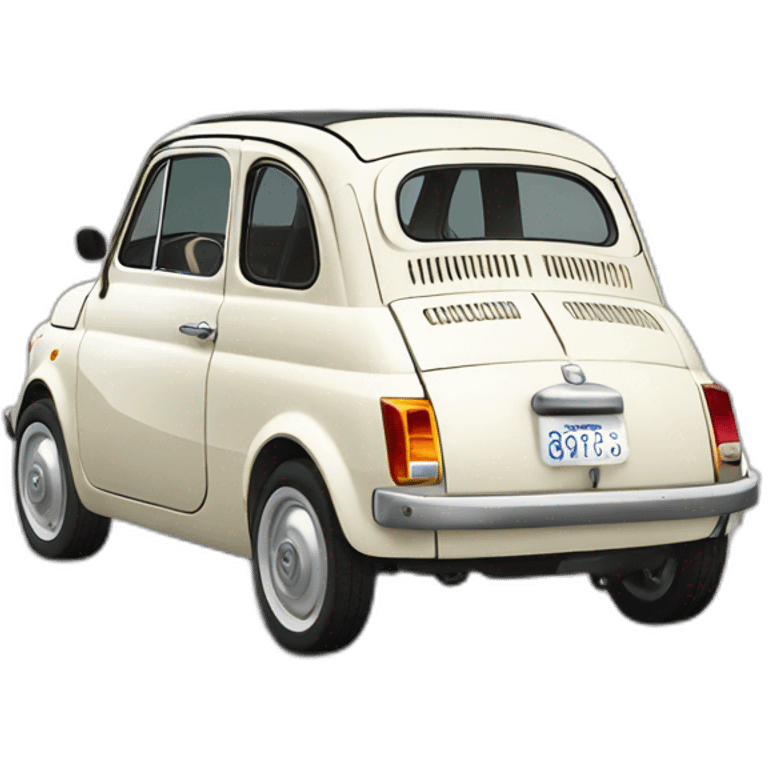 Fiat 500 emoji