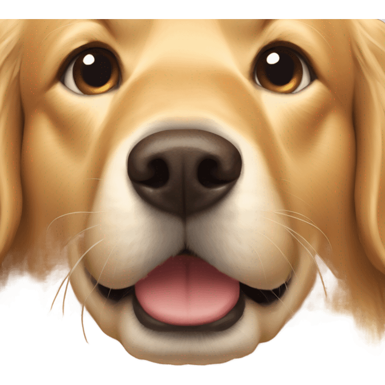 golden retriever emoji