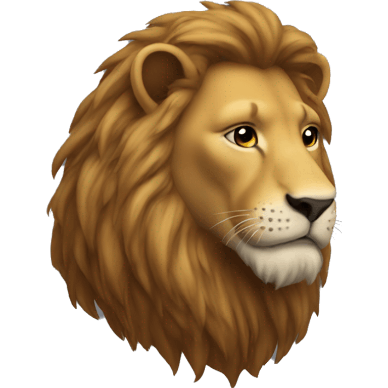 Lion side view emoji