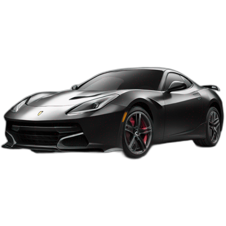 Sport Car black emoji