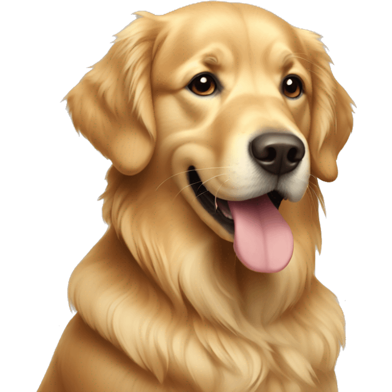 golden retriever  emoji