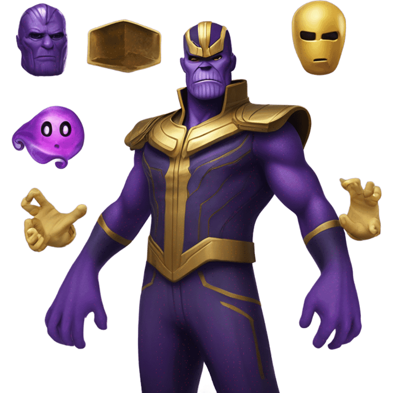 Thanos squid game emoji