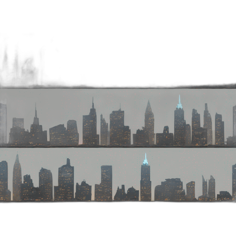 new york skyline emoji