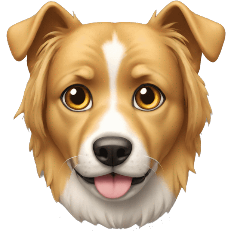 Chat sur chien emoji