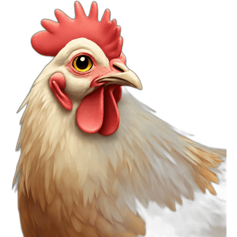 Hen emoji