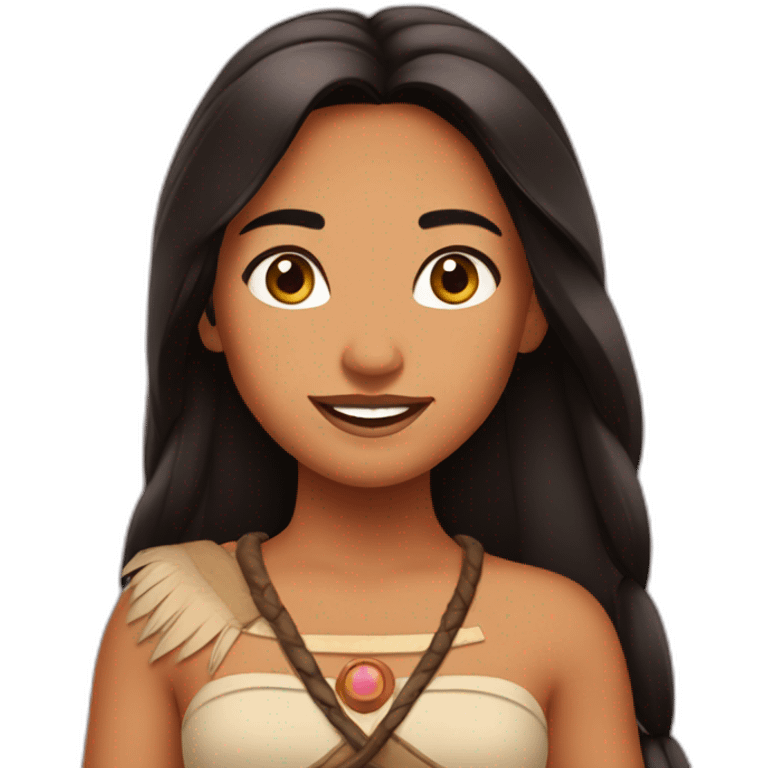 Pocahontas  Disney emoji