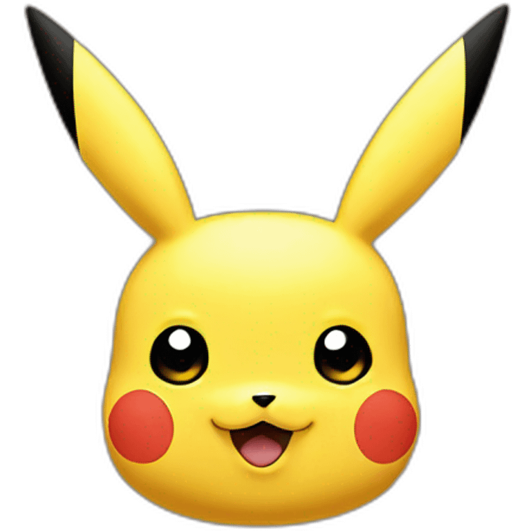 Pikachu head emoji