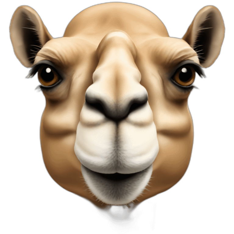 Camel head emoji