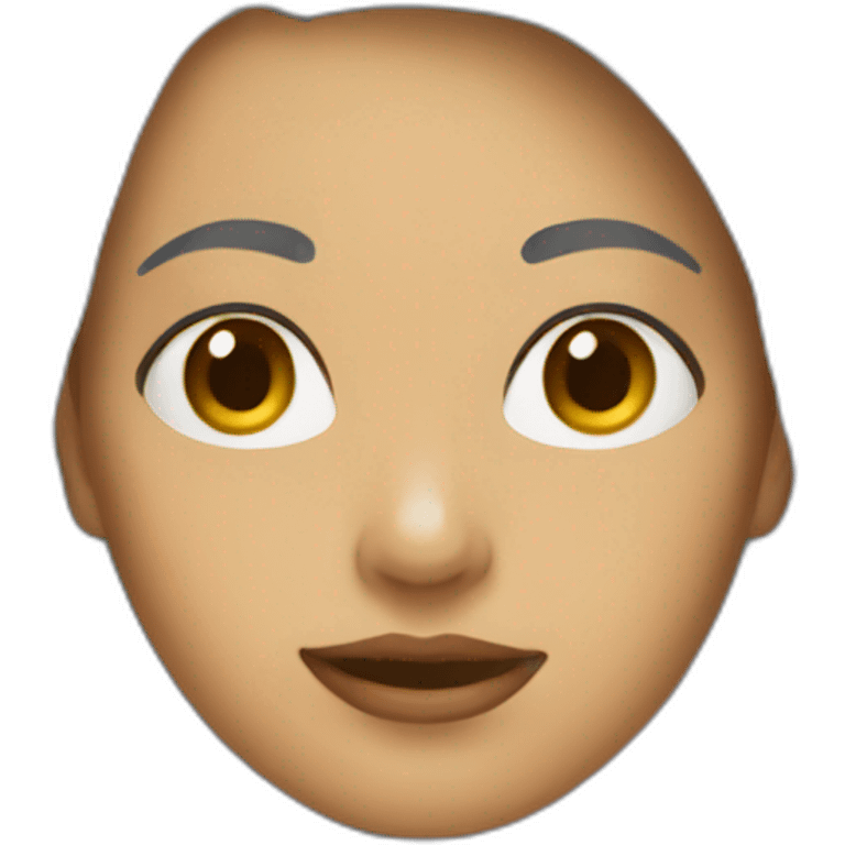 cabeza mujer emoji