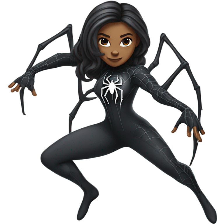 Spider woman emoji