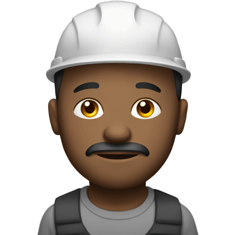 Hard working man  emoji