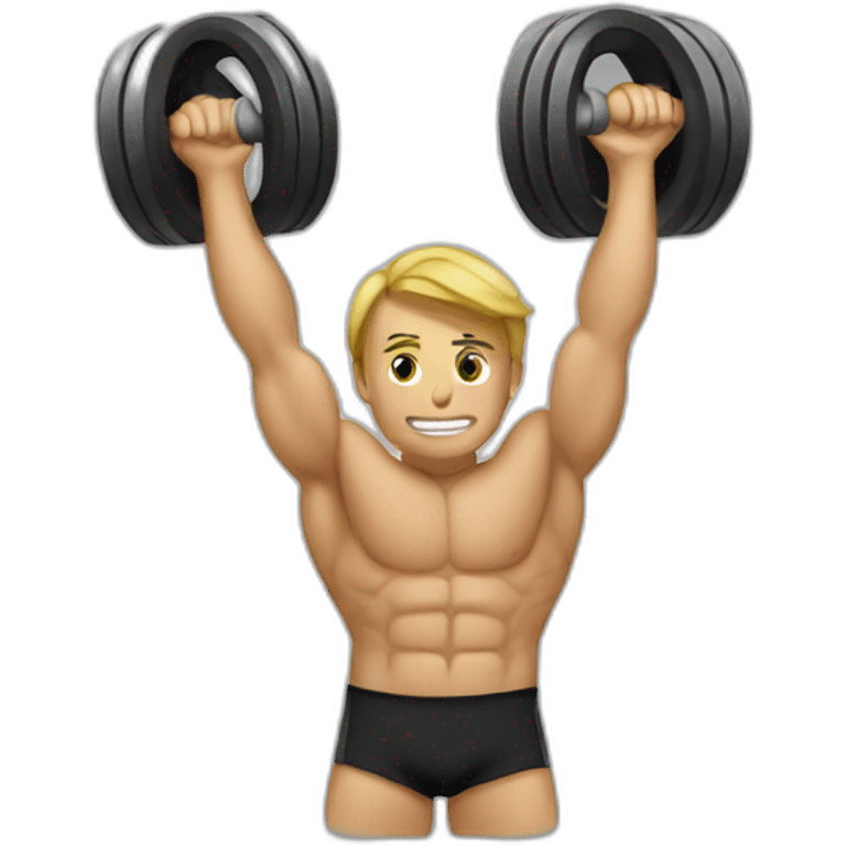 Strength training  emoji