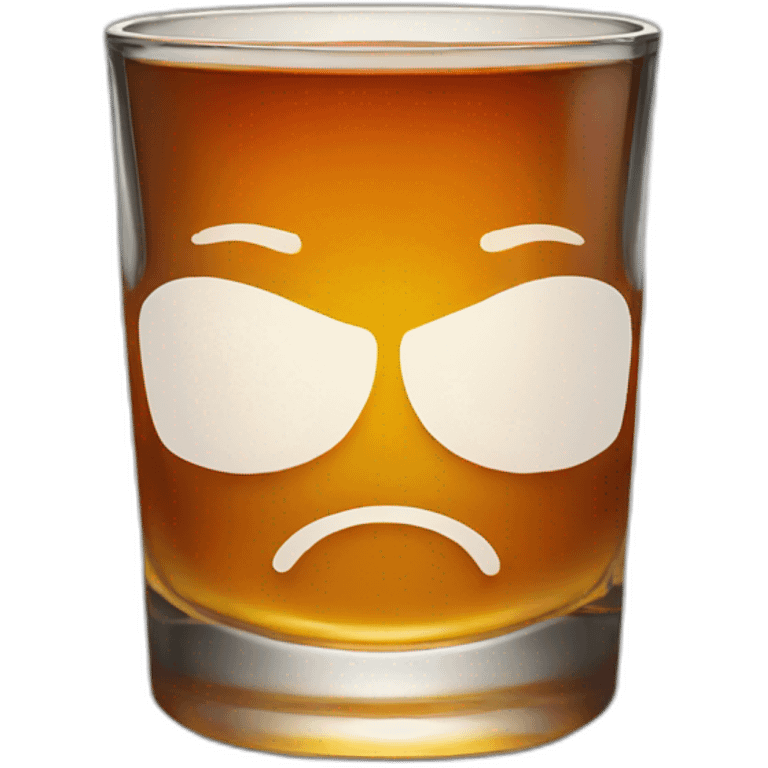 whiskey shot emoji