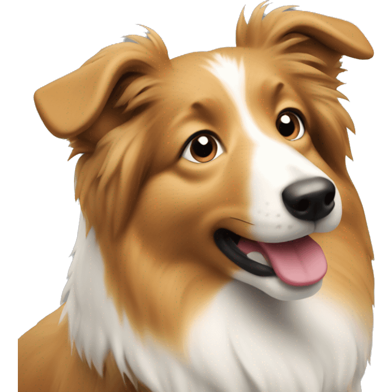 Shetland sheepdog emoji