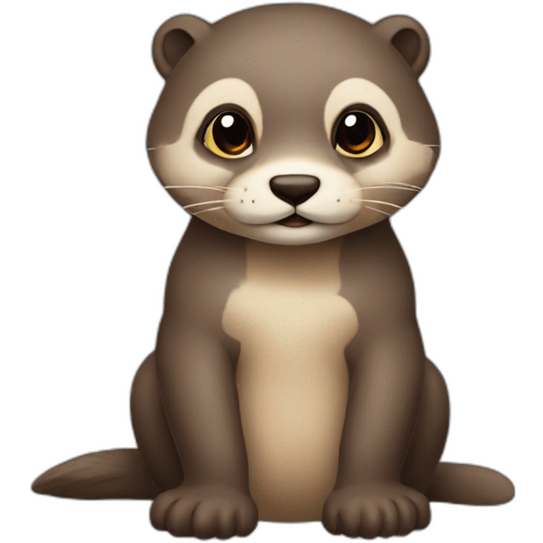 Doudou loutre  emoji