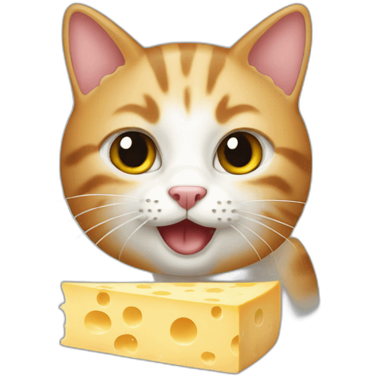 cat cheese emoji