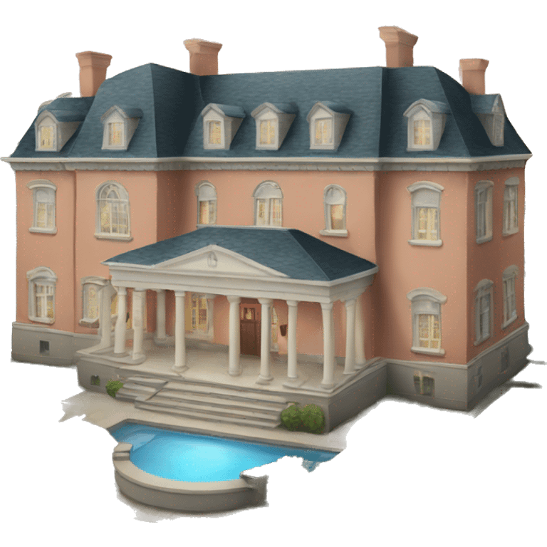 mansion emoji