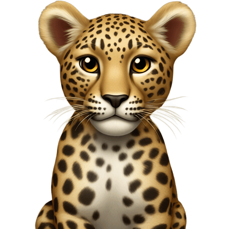 Leopardo salute emoji