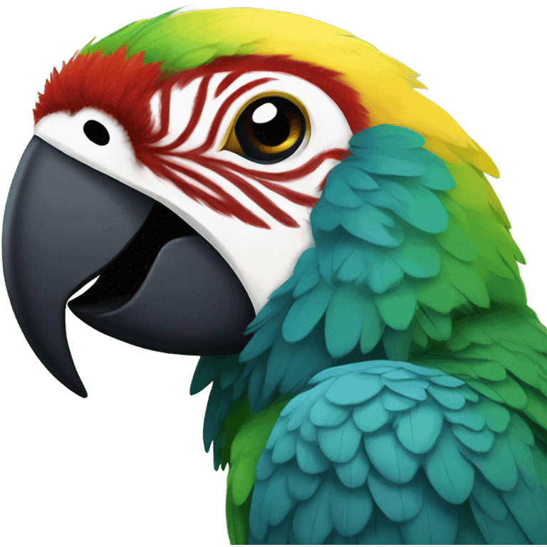 Illigers macaw emoji