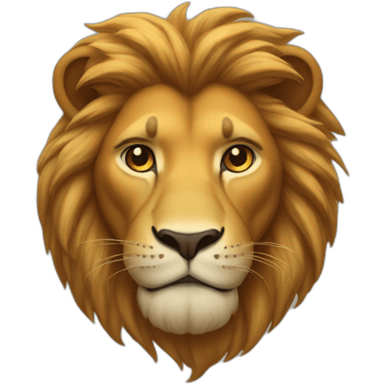 Roi lion  emoji